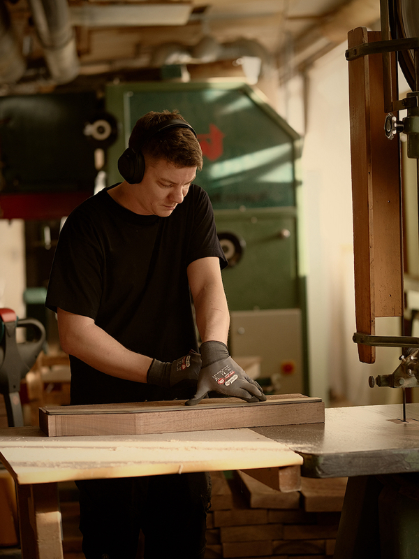 Details from the production facilities in Vejen, Denmark.