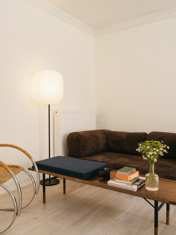 The Table Bench which functions as a coffee table. 