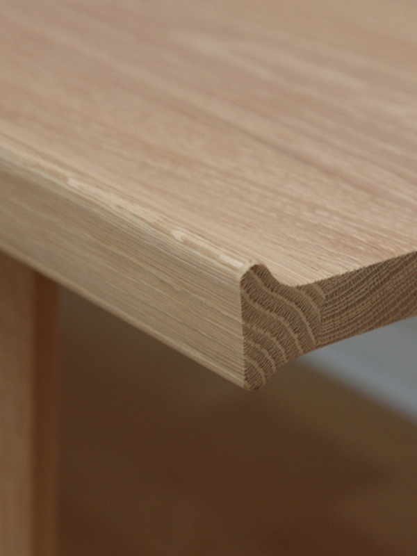 The 500 Table in oak.